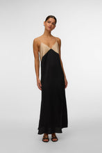 Load image into Gallery viewer, Joy Singlet Ankle Dress - Cement Black Contrast