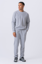 Cargar imagen en el visor de la galería, Essential Crewneck - Grey Melange