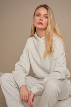 Load image into Gallery viewer, Hoodie Without Drawstring - Grey
