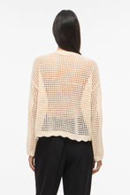 Load image into Gallery viewer, Enny Flower Knit Cardigan - Birch