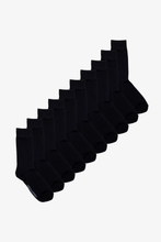Charger l'image dans la galerie, The Original Performance Bamboo Socks 10-Pack - Navy