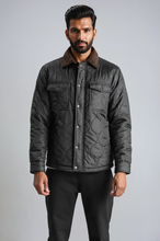 Charger l'image dans la galerie, Quilted Jacket - Black