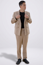 Load image into Gallery viewer, Classic Blazer - Beige Melange