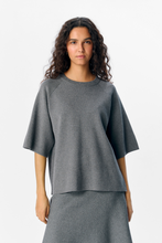 Load image into Gallery viewer, Reynard 2/4 Knit Pullover - Medium Grey Melange