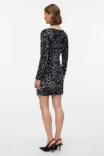 Load image into Gallery viewer, Bella Short Dress - Black Silver
