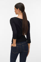 Carregar imagem no visualizador da galeria, Verde Boatneck Top - Black