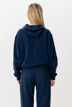 Load image into Gallery viewer, Hoodie Without Drawstring - Navy