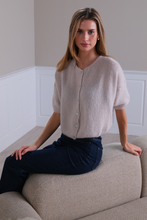 Load image into Gallery viewer, Mary Short Sleeved Knit - Beige