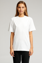 Load image into Gallery viewer, Oversized T-shirt - Light Grey Melange