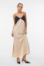 Cargar imagen en el visor de la galería, Joy Singlet Ankle Dress - Black Cement Contrast
