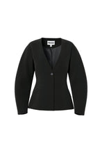 Charger l'image dans la galerie, Kamil Fitted Blazer - Black