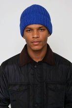 Charger l'image dans la galerie, Ribbed Beanie - Blue