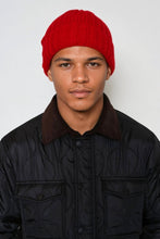 Carica l'immagine nel visualizzatore di Gallery, Ribbed Beanie - Wine Red