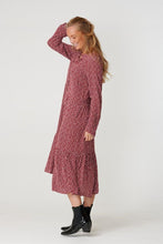 Load image into Gallery viewer, Anna long-sleeved dress - Sundried Tomato