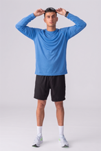 Load image into Gallery viewer, Long-sleeved Training T-shirt - Blue