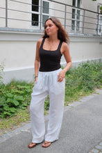 Load image into Gallery viewer, Astrid Linen Pants - White