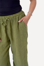 Load image into Gallery viewer, Astrid Linen Pants - Olive