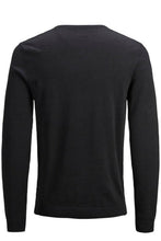 Load image into Gallery viewer, Basic knit v-neck - Black