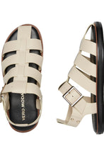 Charger l'image dans la galerie, Sandale en cuir Gitta - flocons d'avoine