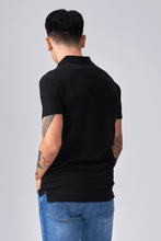Load image into Gallery viewer, Muscle Polo Shirt - Black