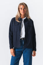 Load image into Gallery viewer, Twill Overshirt - Navy
