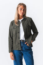 Charger l'image dans la galerie, Twill Overshirt - Dark Olive
