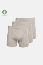 Charger l'image dans la galerie, Performance Trunks Bamboo 3-Pack - Grey Melange