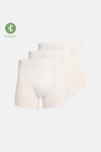 Charger l'image dans la galerie, Performance Trunks Bamboo 3-Pack - White