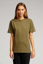 Carica l'immagine nel visualizzatore di Gallery, T -shirt oversize - Green dell'esercito