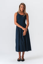 Load image into Gallery viewer, Hanna Dress - Dark Blue