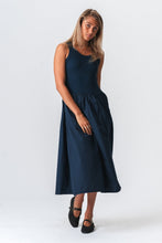 Load image into Gallery viewer, Hanna Dress - Dark Blue