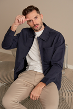Charger l'image dans la galerie, Twill Shirt Jacket - Navy