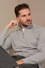 Carica l'immagine nel visualizzatore di Gallery, Sweatshirt Half Zip - Grey