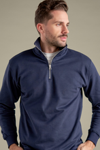 Carica l'immagine nel visualizzatore di Gallery, Sweatshirt Half Zip - Navy