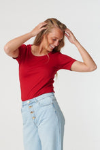 Carica l'immagine nel visualizzatore di Gallery, T-shirt aderente-