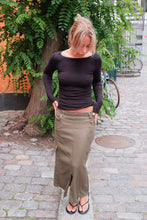 Afbeelding in Gallery-weergave laden, Linen Skirt - Green
