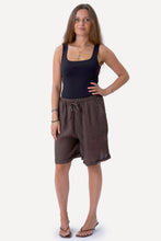 Load image into Gallery viewer, Linen Shorts - Brown