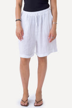 Load image into Gallery viewer, Linen Shorts - White