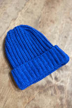 Charger l'image dans la galerie, Ribbed Beanie - Blue