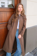 Load image into Gallery viewer, Harper Trench Coat - Brown