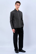 Load image into Gallery viewer, Short Zip Jacket - Grey