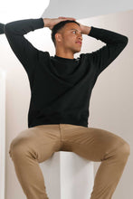 Load image into Gallery viewer, Sweatshirt Crewneck - Black