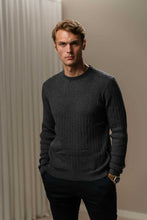Charger l'image dans la galerie, Pullover Cable Knit - Charcoal Melange