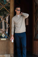 Afbeelding in Gallery-weergave laden, Pullover Half Zip - Sand