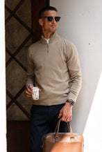 Afbeelding in Gallery-weergave laden, Pullover Half Zip - Sand