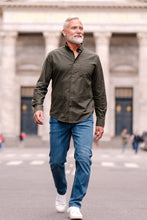 Carregar imagem no visualizador da galeria, O original Performance Camisa Oxford - Forest Night