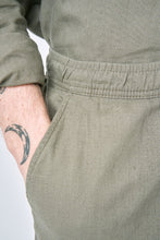 Cargar imagen en el visor de la galería, Linen Pants - Army