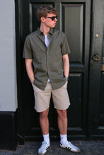 Charger l'image dans la galerie, Short Sleeve Linen Shirt - Army