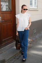 Load image into Gallery viewer, Trine Lace Top - Snow White
