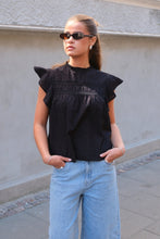 Load image into Gallery viewer, Trine Lace Top - Black